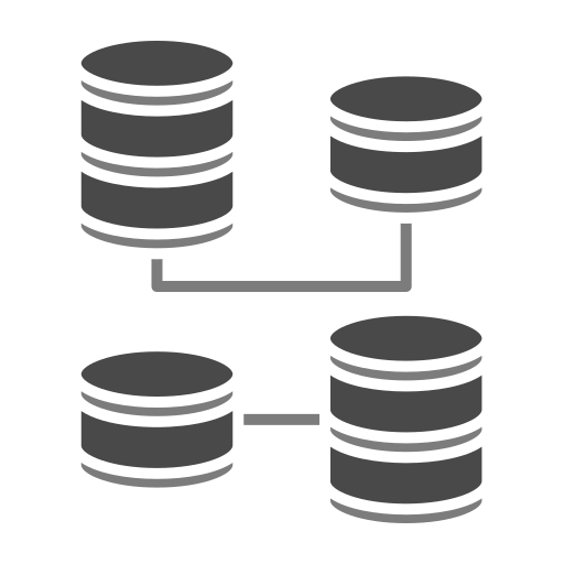 información no estructurada icono gratis