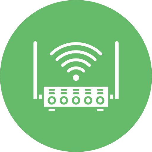 router inalámbrico icono gratis