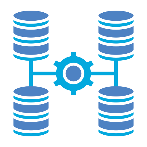 gestión de base de datos icono gratis
