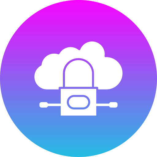 bloqueo de nube icono gratis