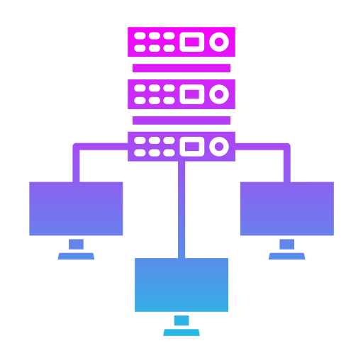 servidor compartido icono gratis
