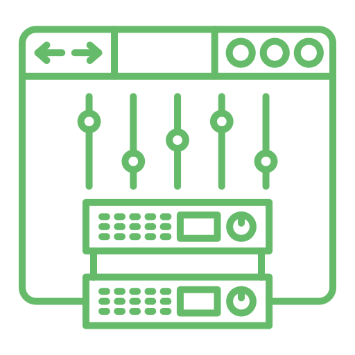 panel de control icono gratis