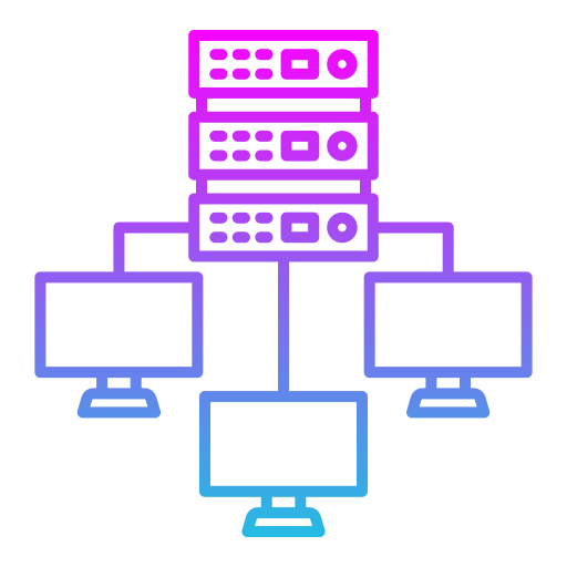 servidor compartido icono gratis