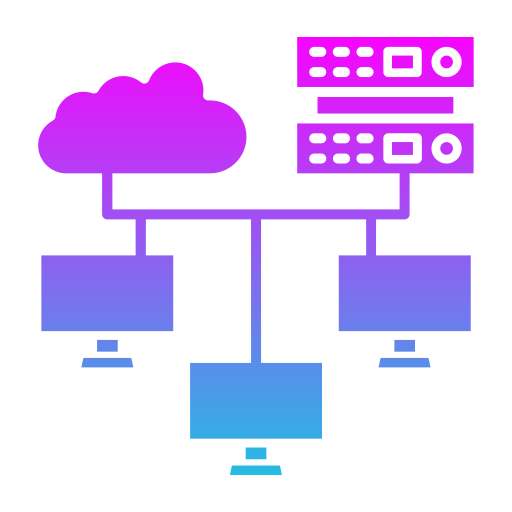 computación de borde icono gratis