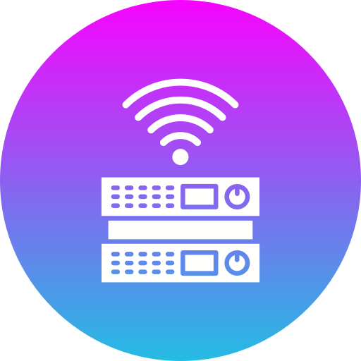 servidor wifi icono gratis