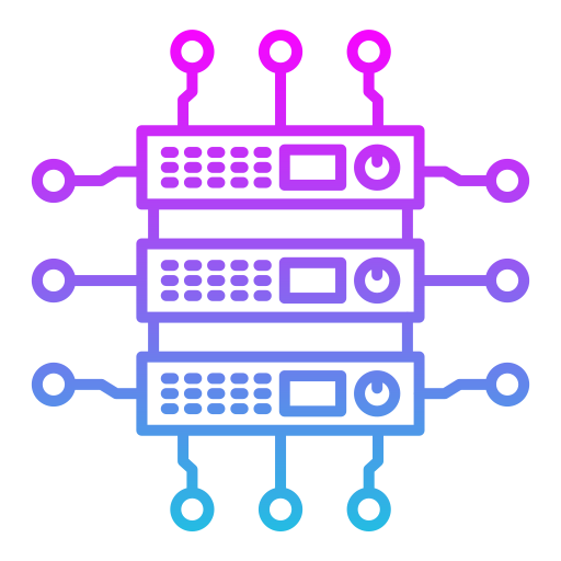 integración de datos icono gratis