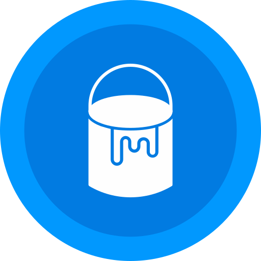 bote de pintura icono gratis