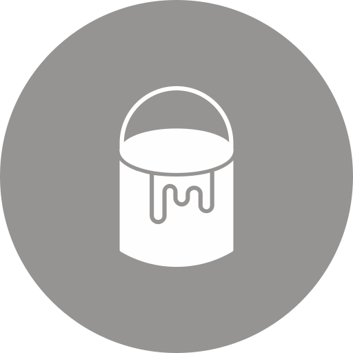 bote de pintura icono gratis