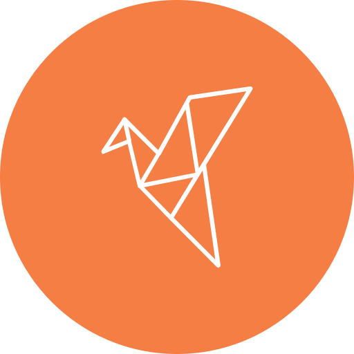 origami icono gratis