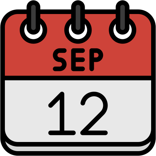 septiembre icono gratis