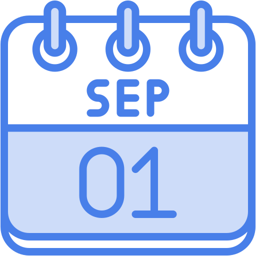 septiembre icono gratis