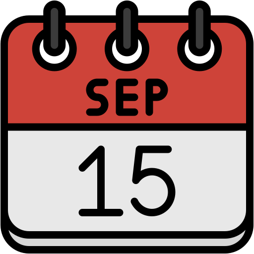 15 de septiembre icono gratis