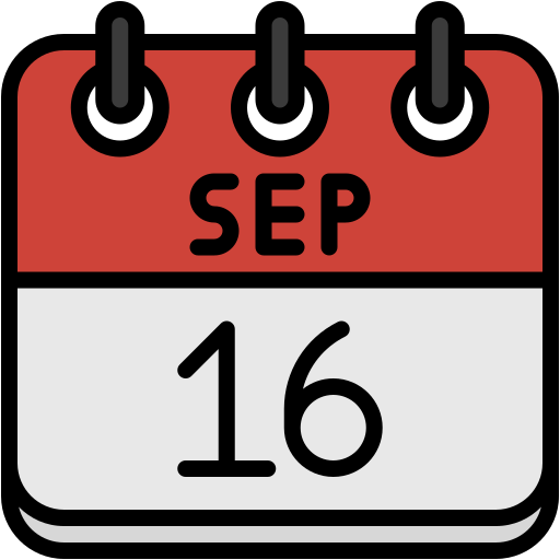 septiembre icono gratis