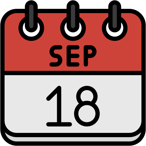 septiembre icono gratis