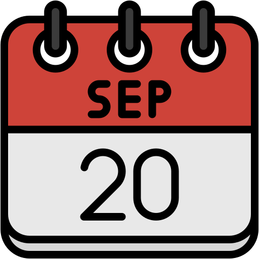 septiembre icono gratis