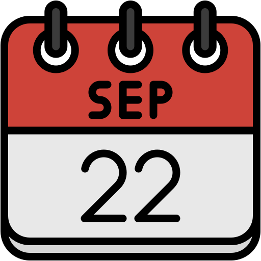 septiembre icono gratis