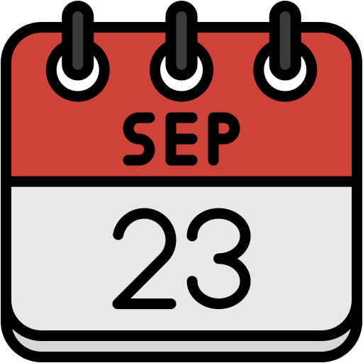 septiembre icono gratis