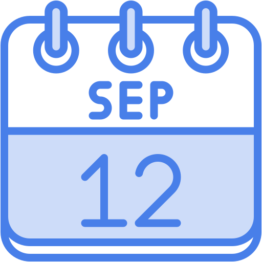 septiembre icono gratis