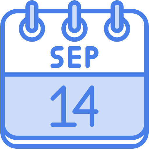 septiembre icono gratis