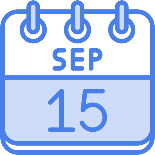 15 de septiembre icono gratis