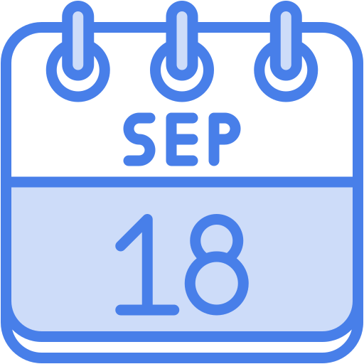 setembro grátis ícone