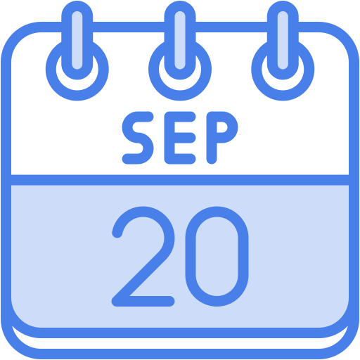 septiembre icono gratis