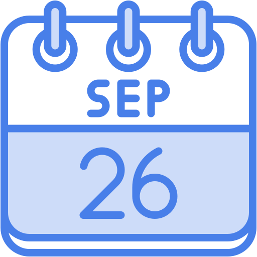 septiembre icono gratis