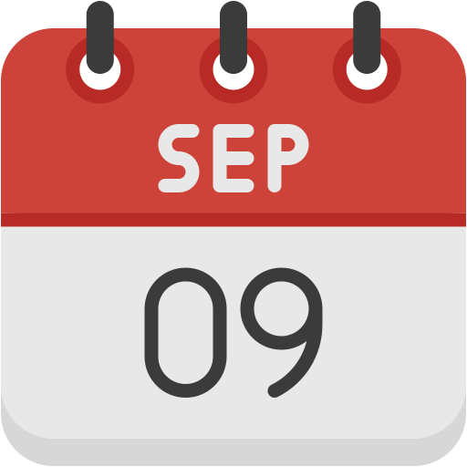 septiembre icono gratis