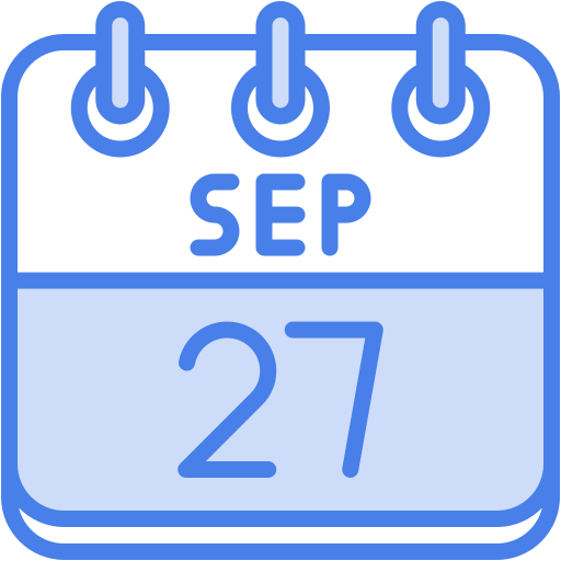 septiembre icono gratis