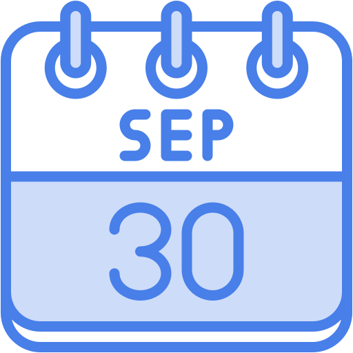 septiembre icono gratis