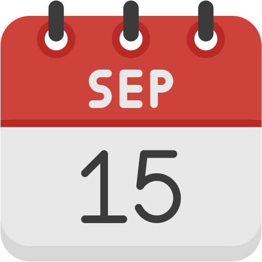 15 de septiembre icono gratis