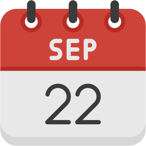 septiembre icono gratis