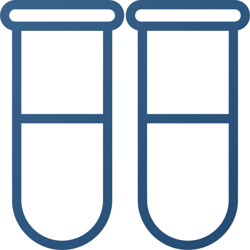 tube à essai Icône gratuit