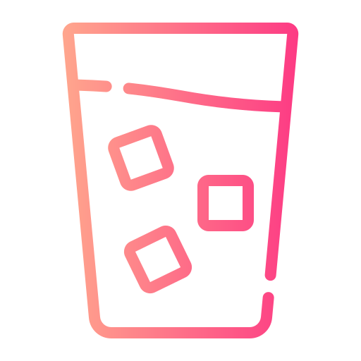 vaso de agua icono gratis