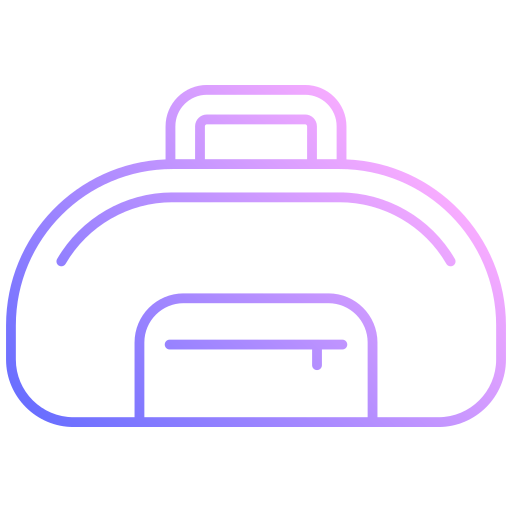 bolsa de deporte icono gratis