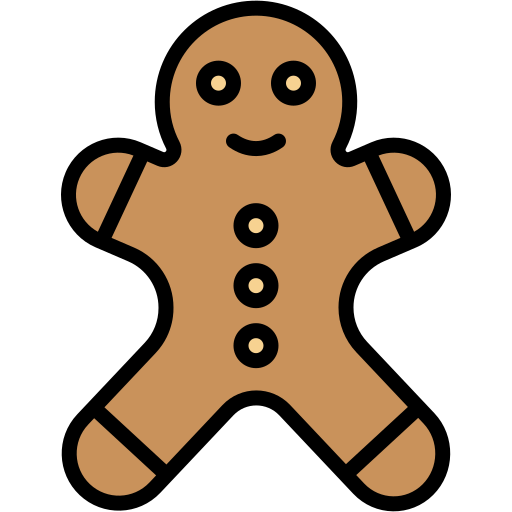 pan de jengibre icono gratis
