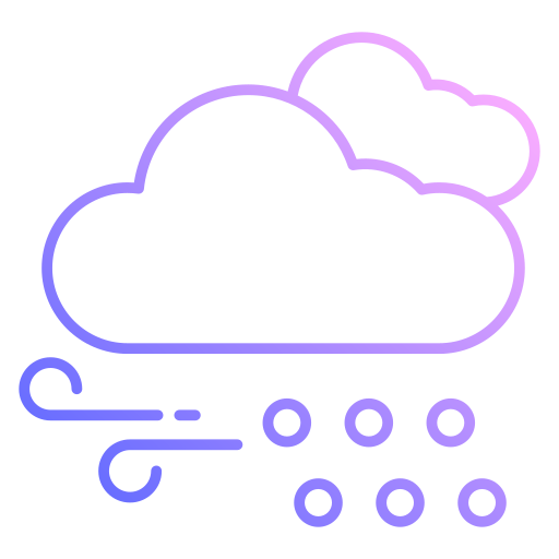 Wind snow free icon