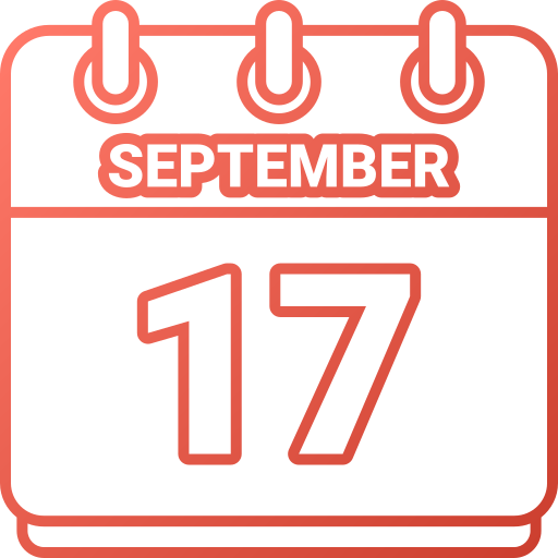 setembro grátis ícone