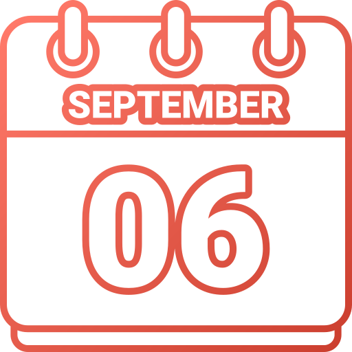 septiembre icono gratis