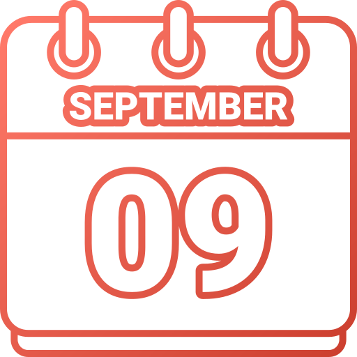 septiembre icono gratis