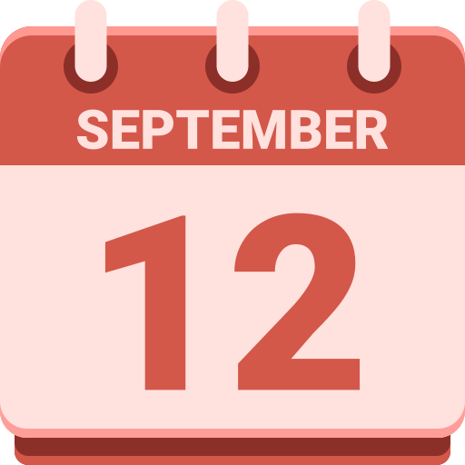 septiembre icono gratis