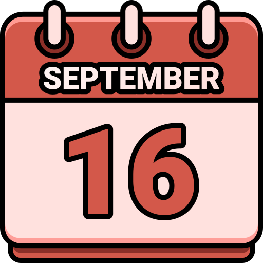 septiembre icono gratis