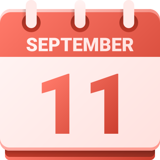 septiembre icono gratis