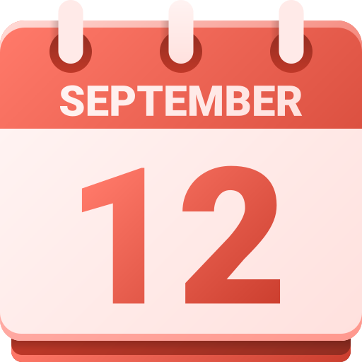 septiembre icono gratis