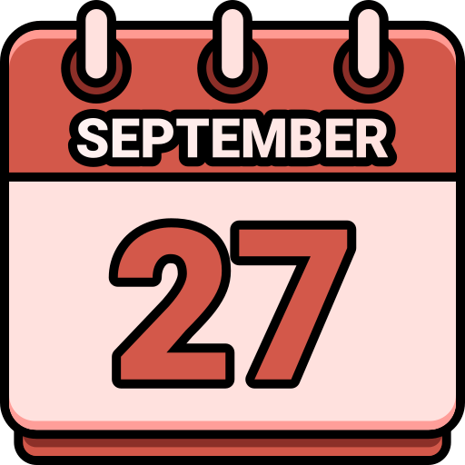 septiembre icono gratis