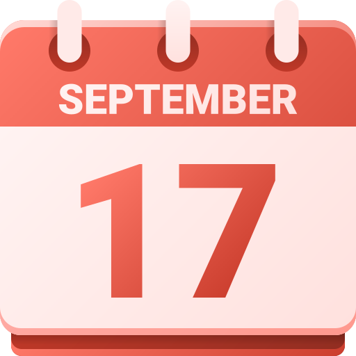 septiembre icono gratis