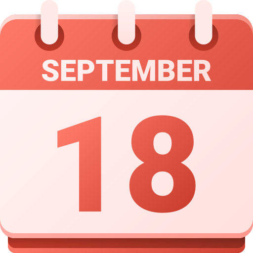 septiembre icono gratis