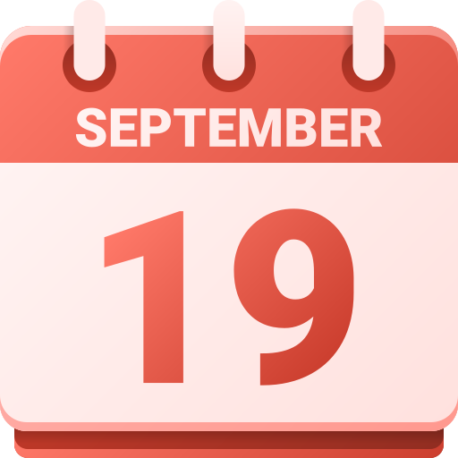 septiembre icono gratis