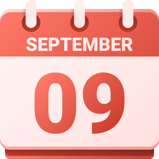 septembre Icône gratuit septembre Icône gratuit
