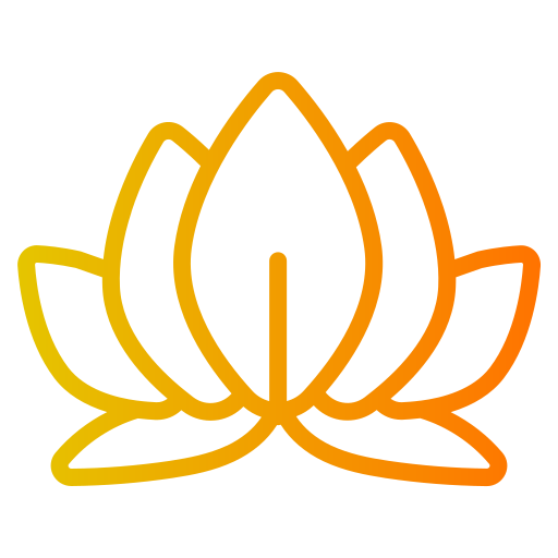 flor de loto icono gratis